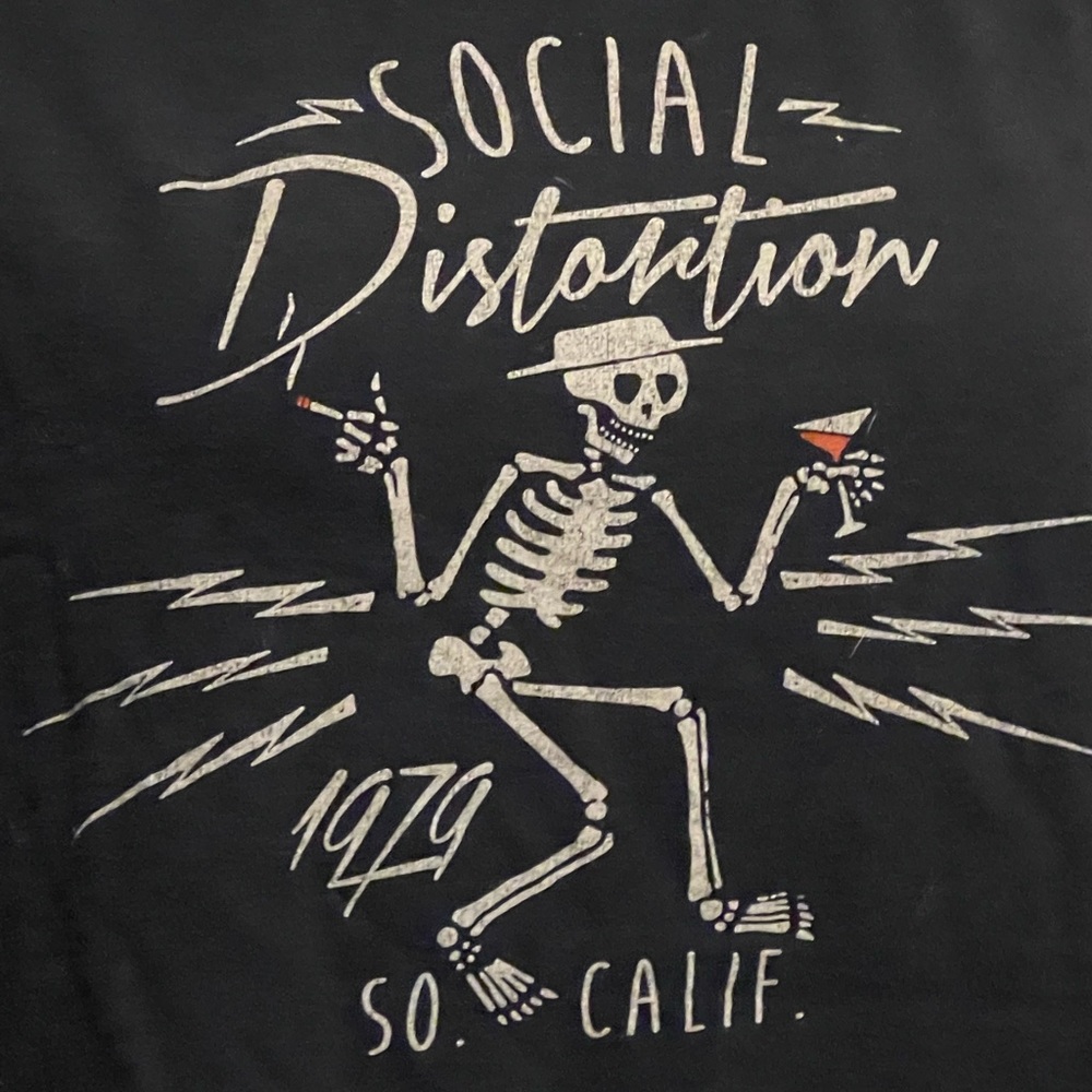 1979 Social Distortion SoCal T-shirt